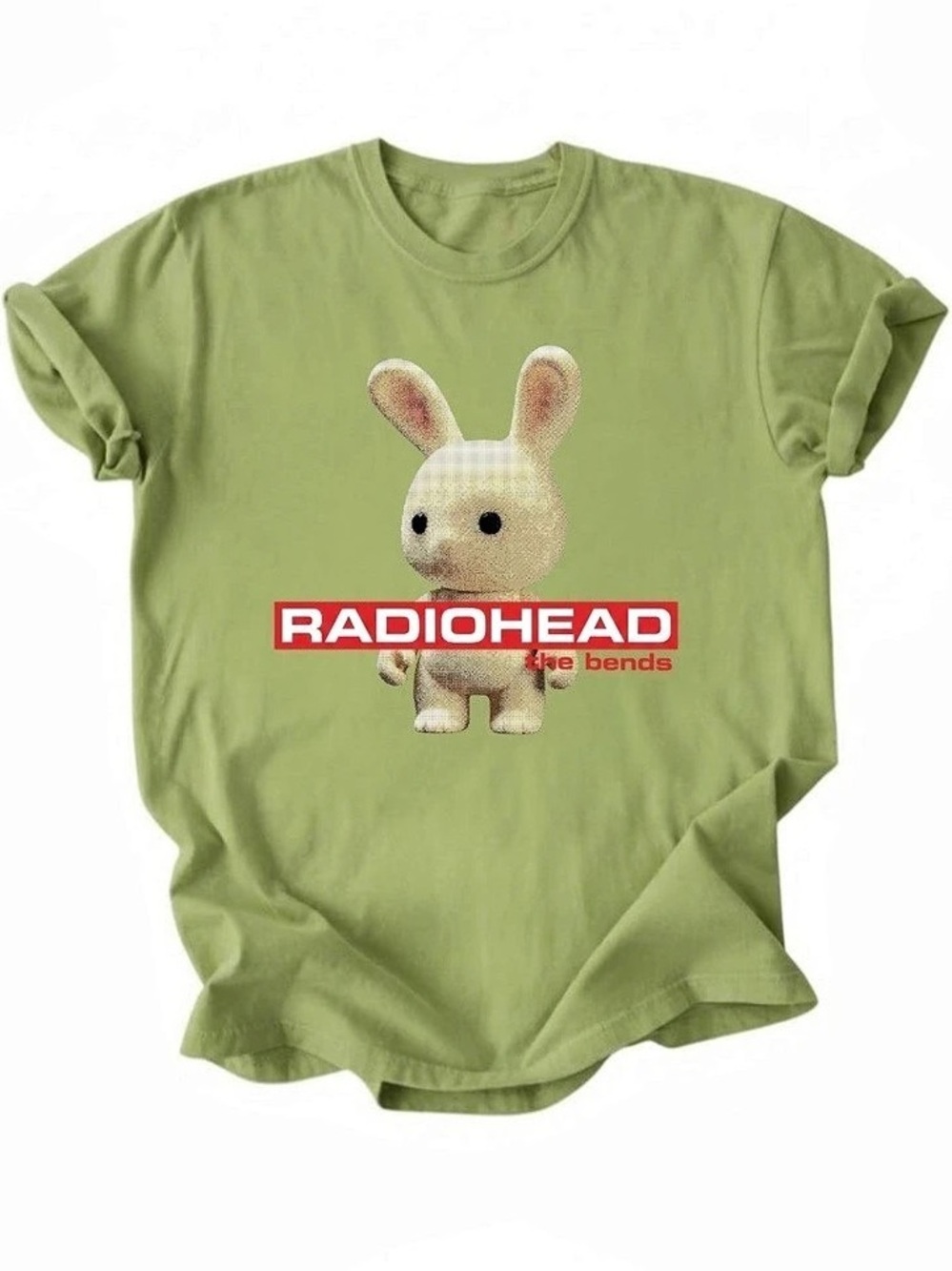 Alternative Bunny Rabbit Music Band Graphic Tee Gildan T-Shirtx